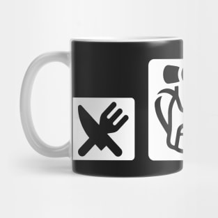 Hiking: Eat, hike, sleep Mug